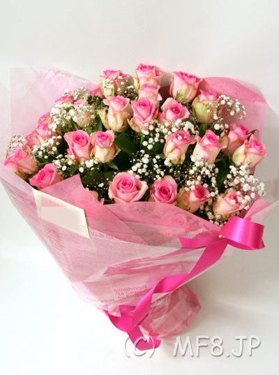 誕生日/ピンクのバラ/彼女へのプレゼントの花
